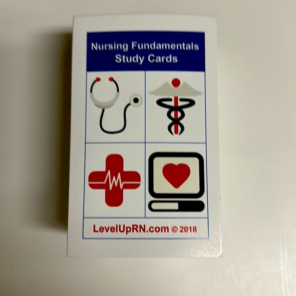 Level Up RN Nursing Fundamentals flash cards